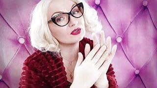 ASMR: latex medical gloves by Arya Grander – Safe For Work (SFW) video with great sounding and close-ups