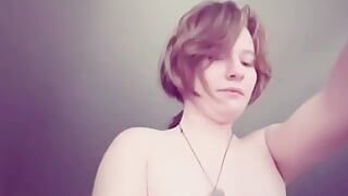 Delightful Teen With Puffy Nipples Rides Big Dick