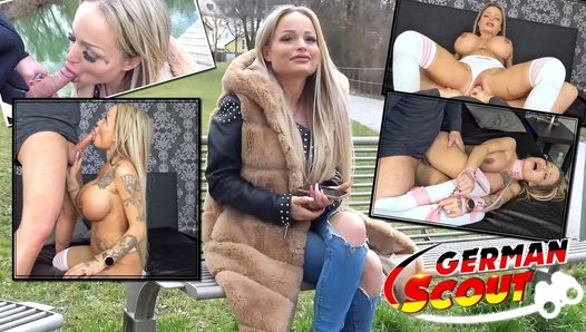 GERMAN SCOUT – TINY BUSTY GIRL BB SHORTY FUCKED AT FIRST DATE