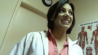 Juelz Ventura is a sexy nurse who loves cock in her mouth