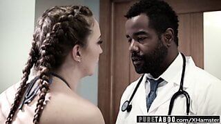 PURE TABOO Maddy O’Reilly Exploited into BBC Anal at Doctors