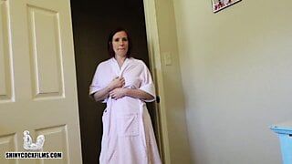 Stepmom Shares Her New Boobs with stepSon – Jane Cane