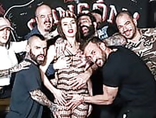CrowdBondage – Hot BDSM Party With French Babe Tiffany Doll