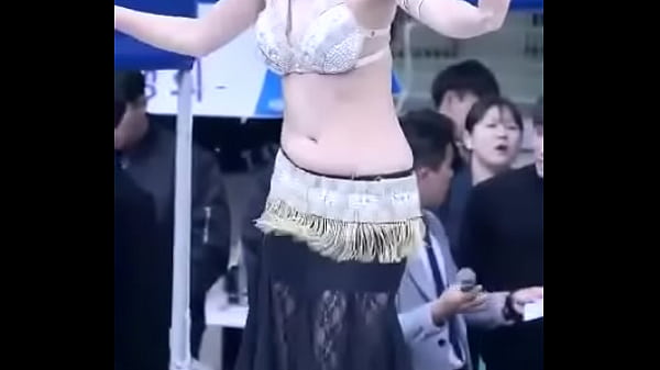Sexy beautiful girl in public place
