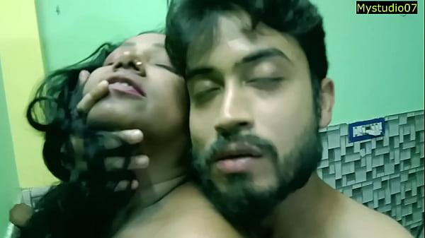 Indian hot 18yrs boy rough sex married stepsister!! with erotic dirty talking